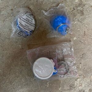 Blue Tupperware Thatsa bowl keychains